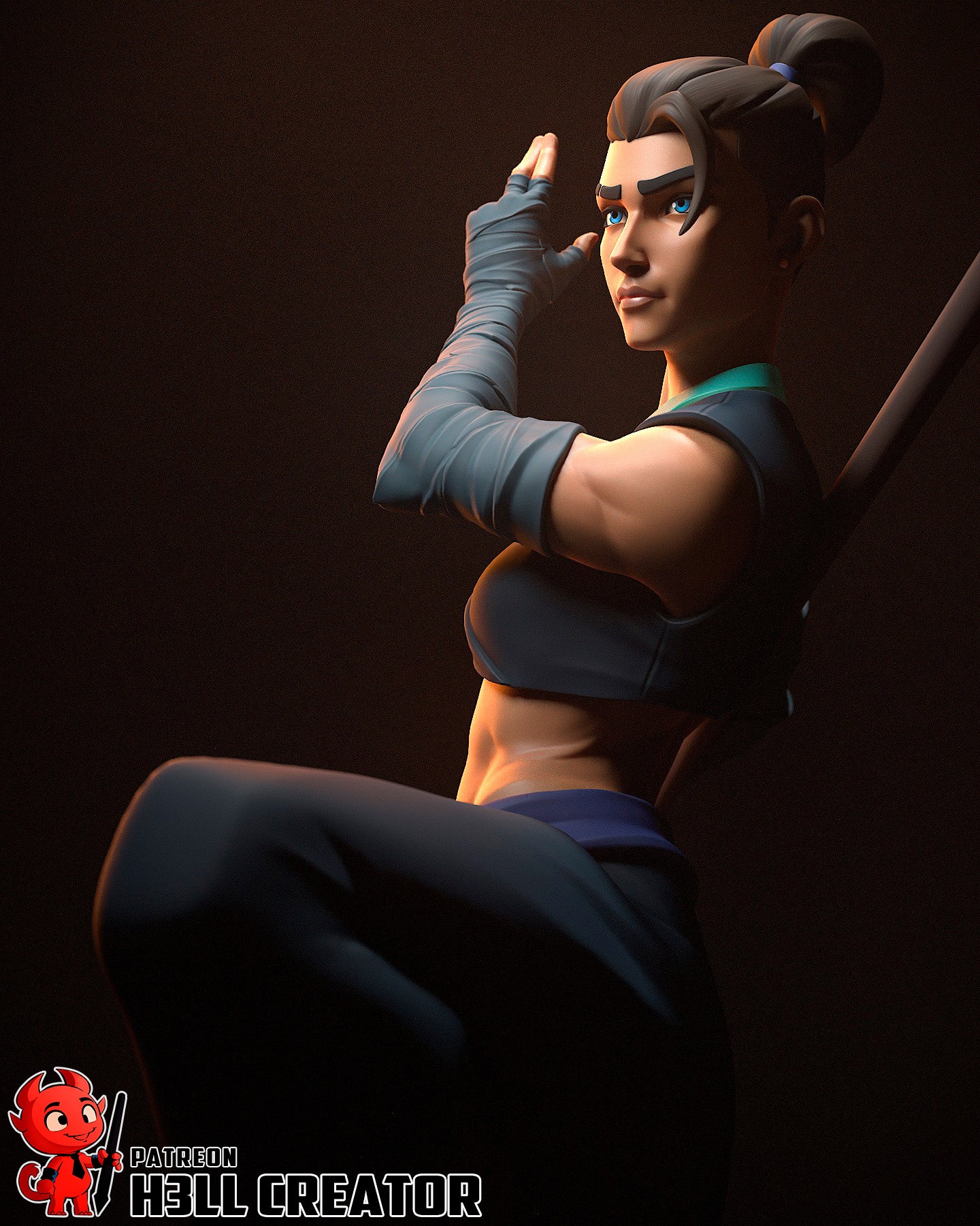 Beauregard (Critical Role) - 3D Printed Fan Art Model Kit