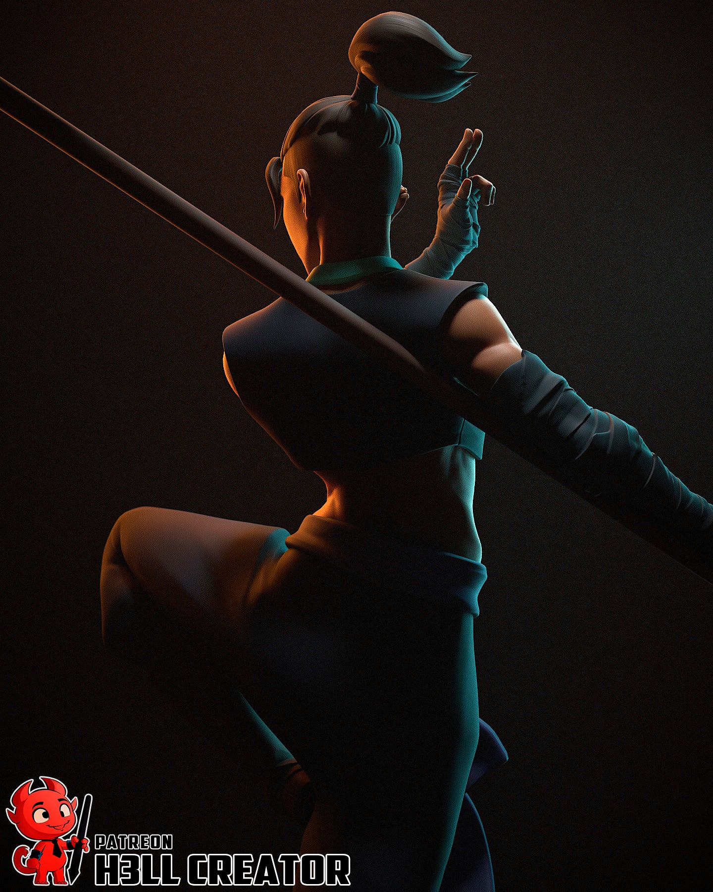Beauregard (Critical Role) - 3D Printed Fan Art Model Kit