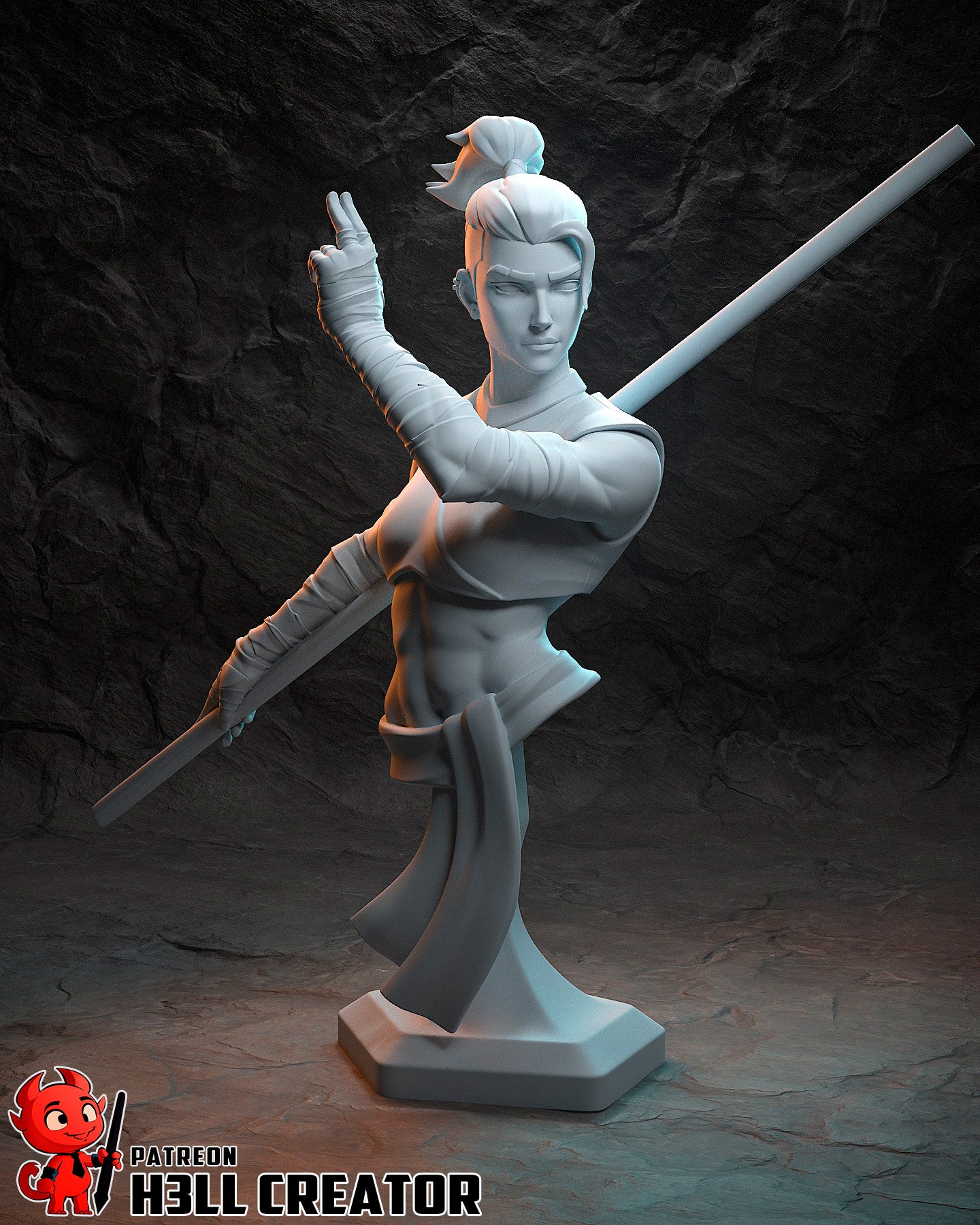 Beauregard (Critical Role) - 3D Printed Fan Art Model Kit