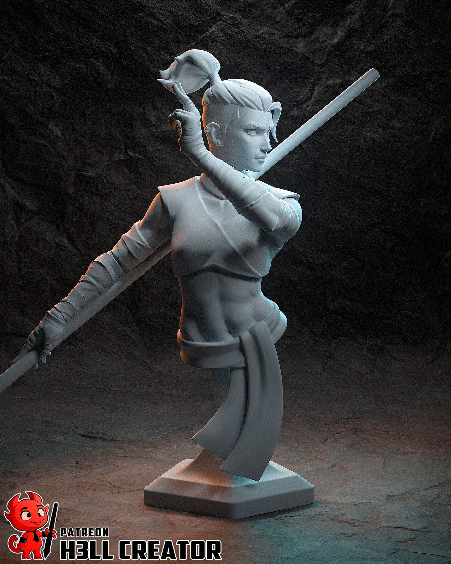 Beauregard (Critical Role) - 3D Printed Fan Art Model Kit