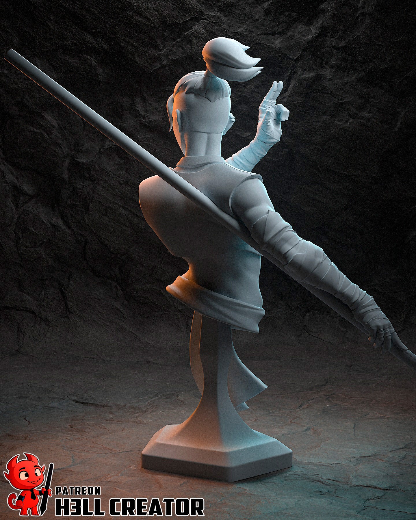 Beauregard (Critical Role) - 3D Printed Fan Art Model Kit