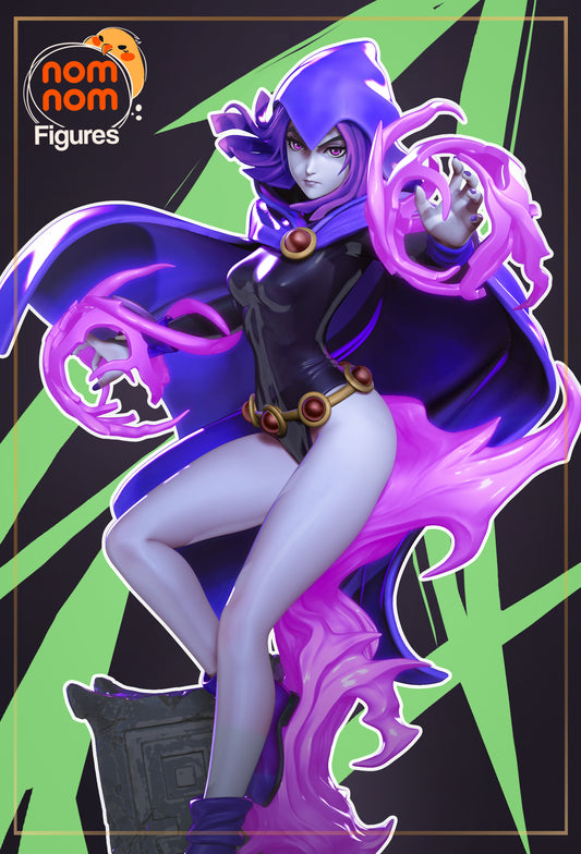 Raven (Teen Titans) - 3D Print - Model Kit (NomNom)