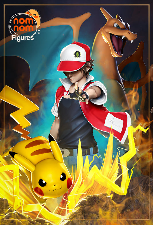 Red (Pokémon) - 3D Print Fan Art - Figure / Miniature / Bust
