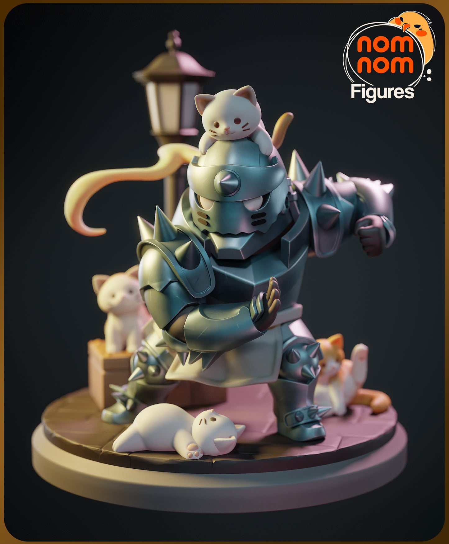 Chibi Alphonse Elric (Full Metal Alchemist) - 3D Print - Model Kit