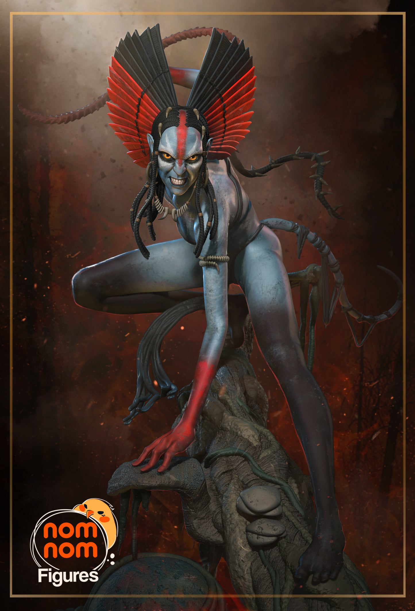 Varang (Avatar) 3d Printed Model Kit