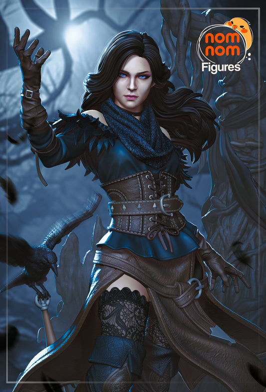 Yennefer (Witcher) - 3D Print - Model Kit - (Nom Nom)