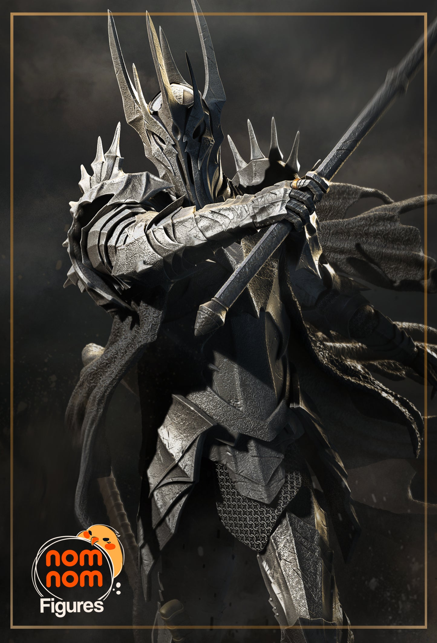 Sauron (Lord of the Rings) 3D Print Fan Art - 10 Scale - Full / Mini / Bust