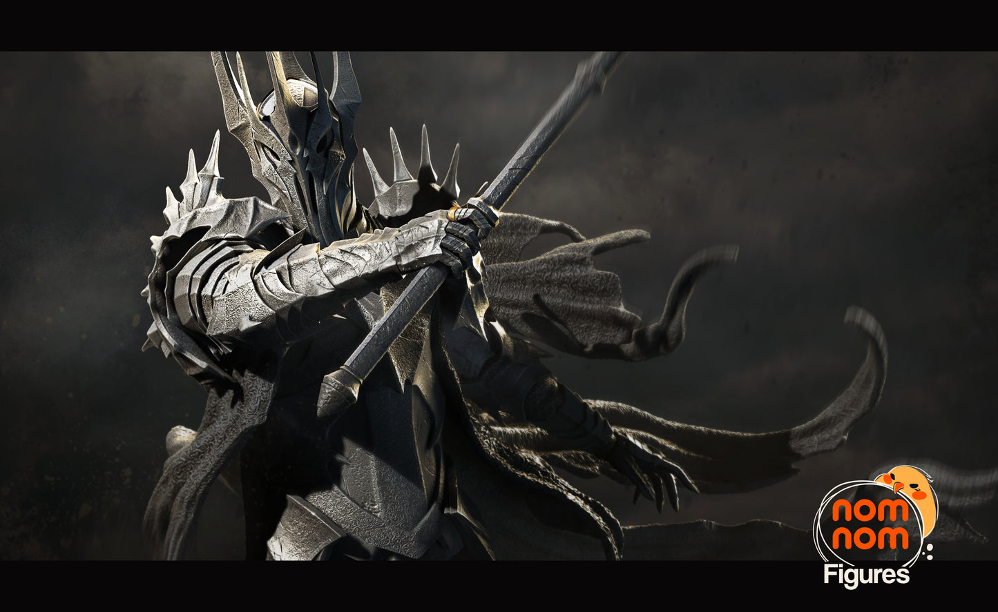 Sauron (Lord of the Rings) 3D Print Fan Art - 10 Scale - Full / Mini / Bust