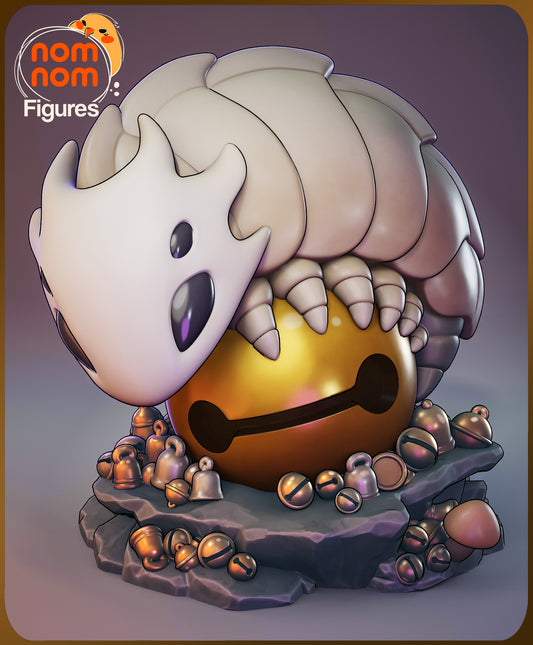 Bell Beast (Hollow Knight: Silksong) 3d Printed Chibi Model Kit