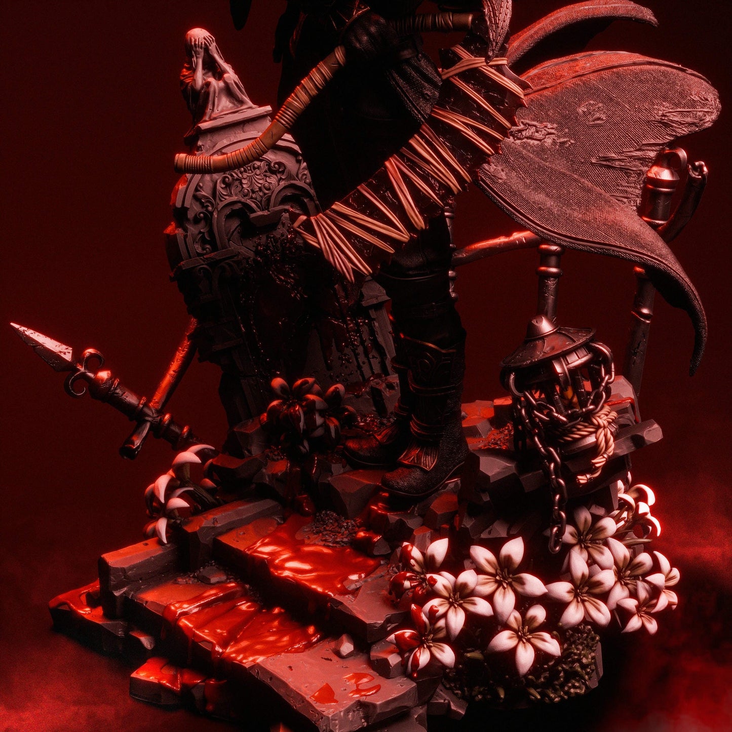 The Hunter - 3D Printed Model Statue Kit -6 and 9 scale