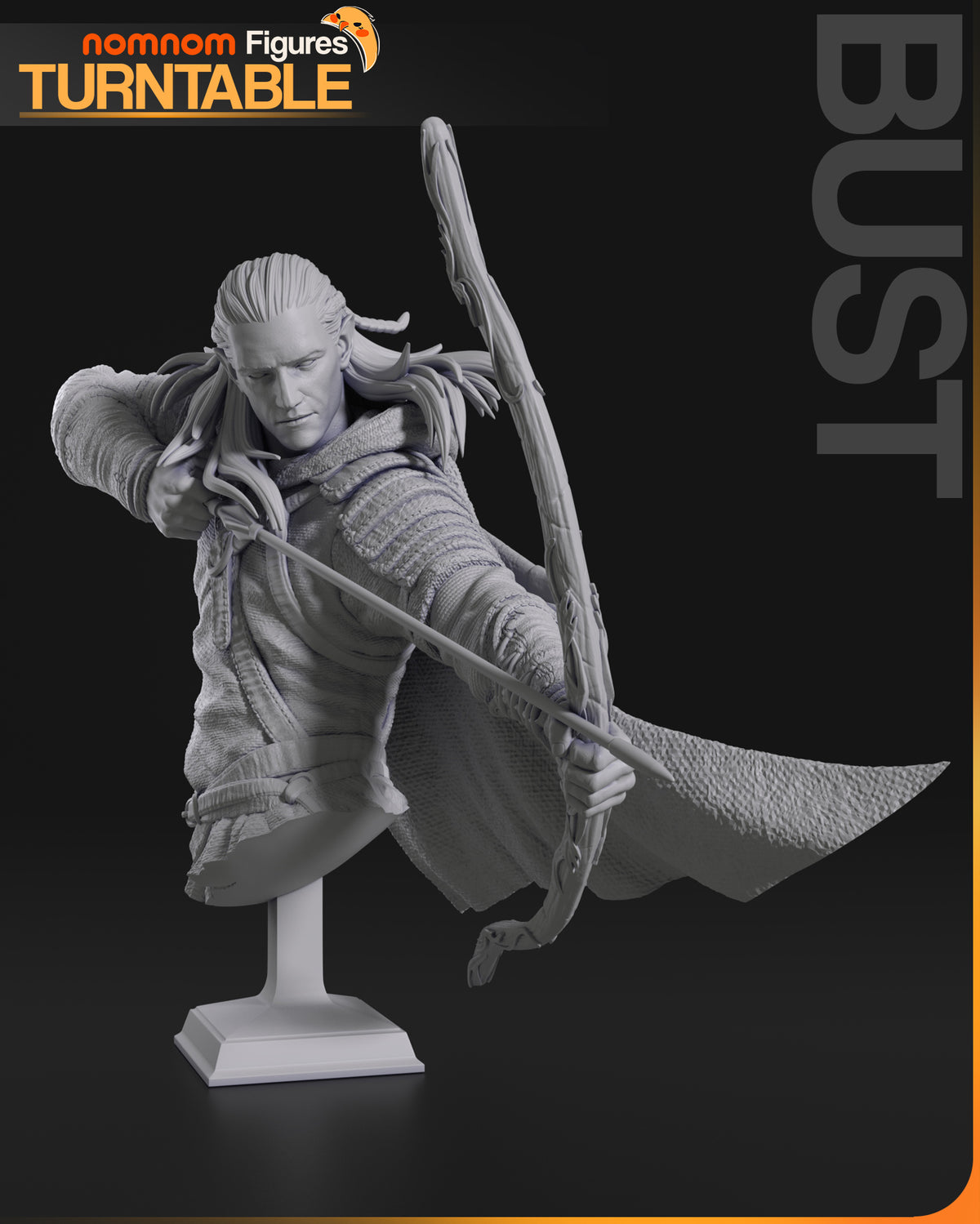 Gimli & Legolas (Lord of the Rings) - 3D Print Fan Art - Various Scales