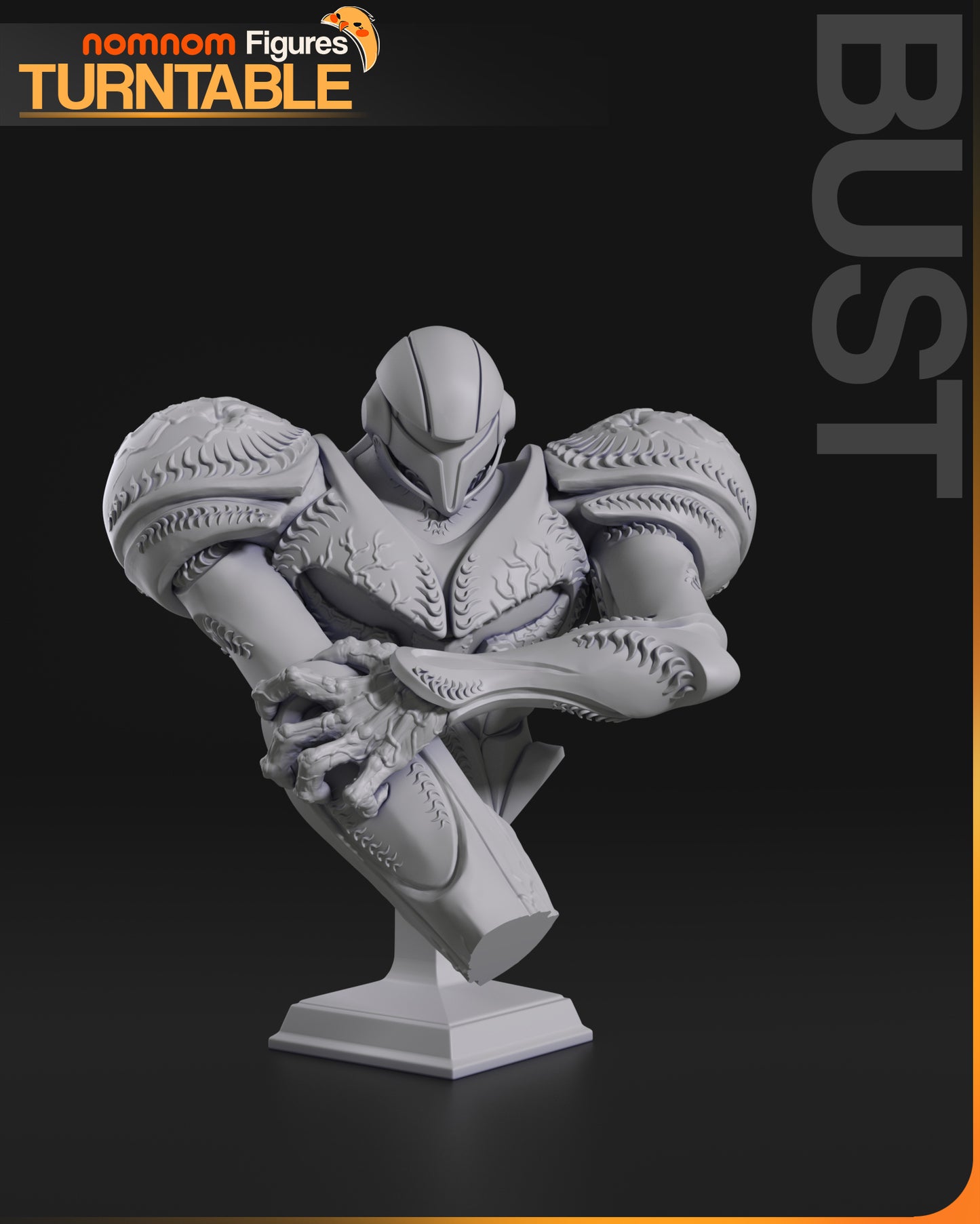 Dark Samus (Metroid Prime) 3d Printed Model Kit