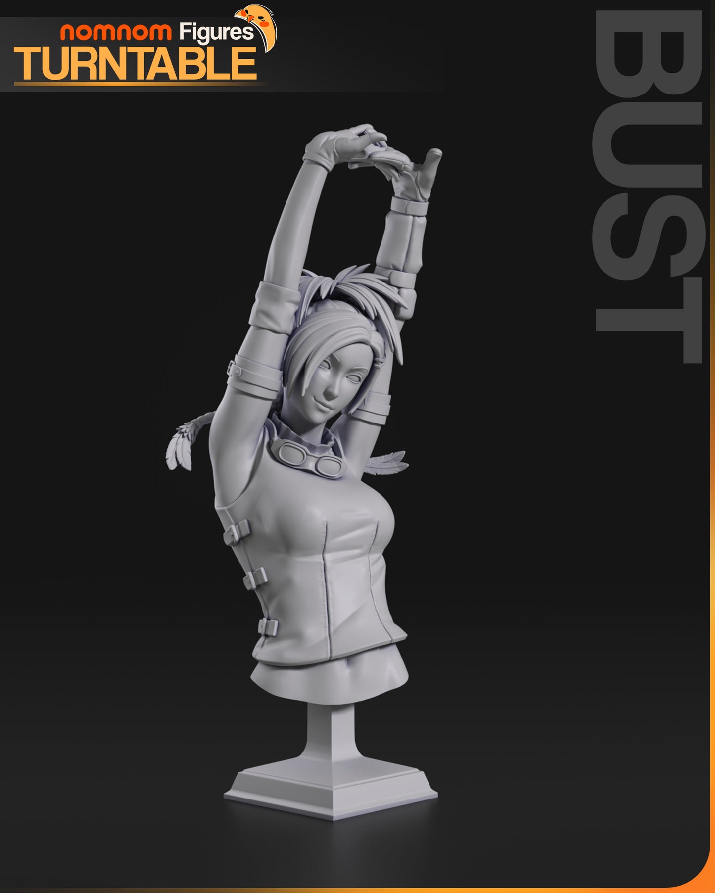 Rikku (Final Fantasy) 3d Printed Model Kit