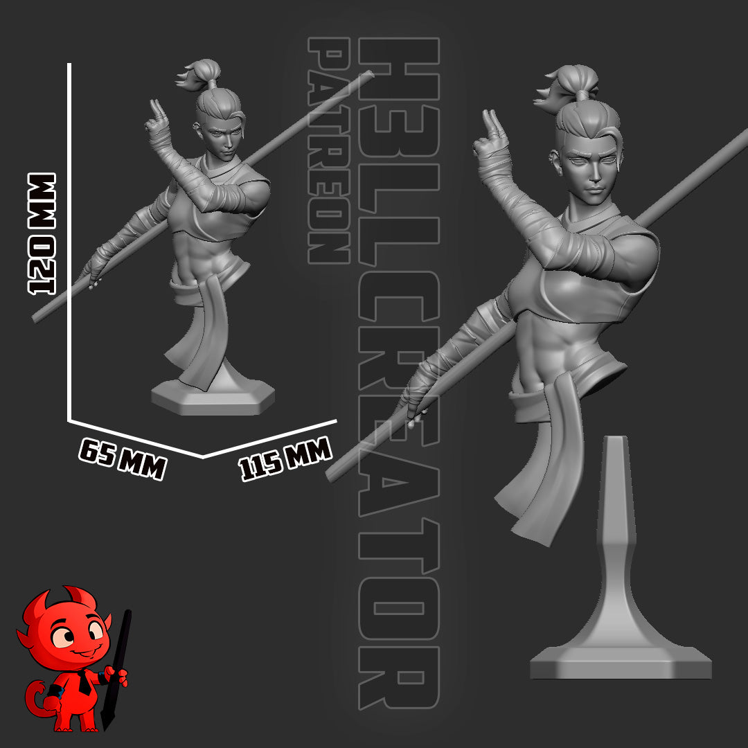 Beauregard (Critical Role) - 3D Printed Fan Art Model Kit