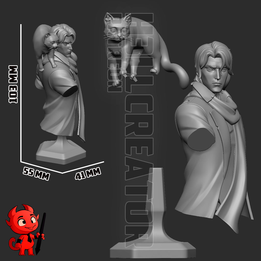 Caleb Widogast (Critical Role) - 1:10 3D Printed Fan Art Model Kit