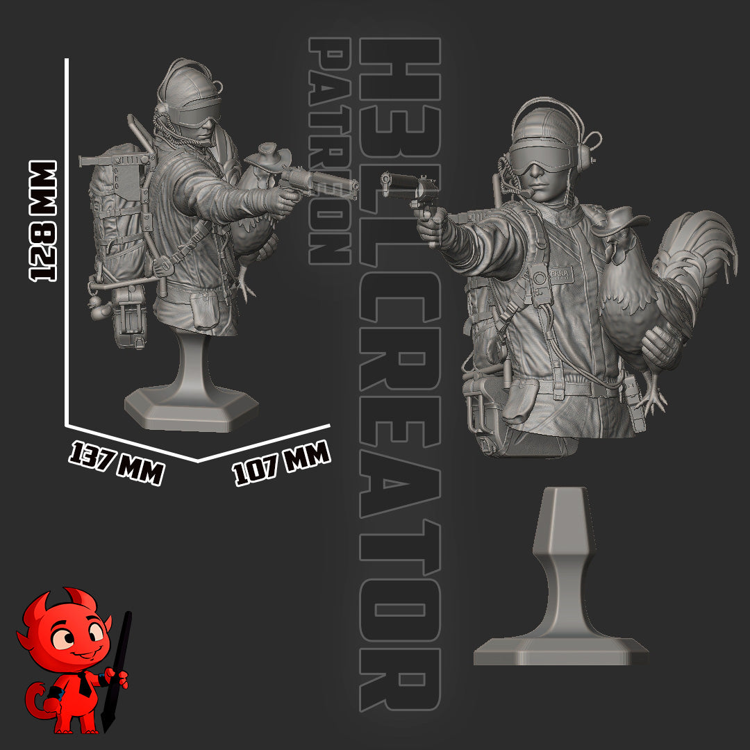 Raider (Arc Raiders) - 1:10 3D Printed Fan Art Model Kit