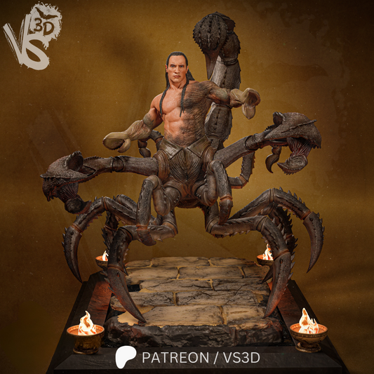 Scorpion King - Fan Art - 3D Print Kit - 1:10