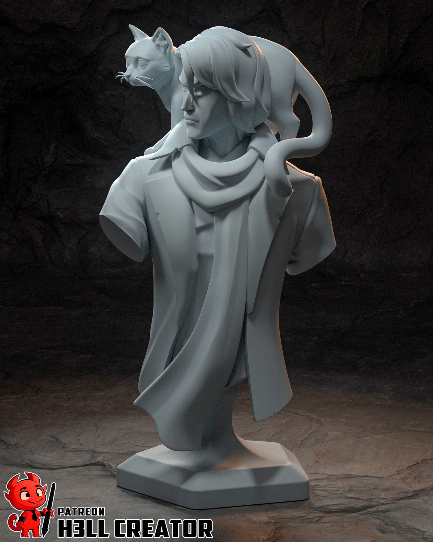 Caleb Widogast (Critical Role) - 1:10 3D Printed Fan Art Model Kit