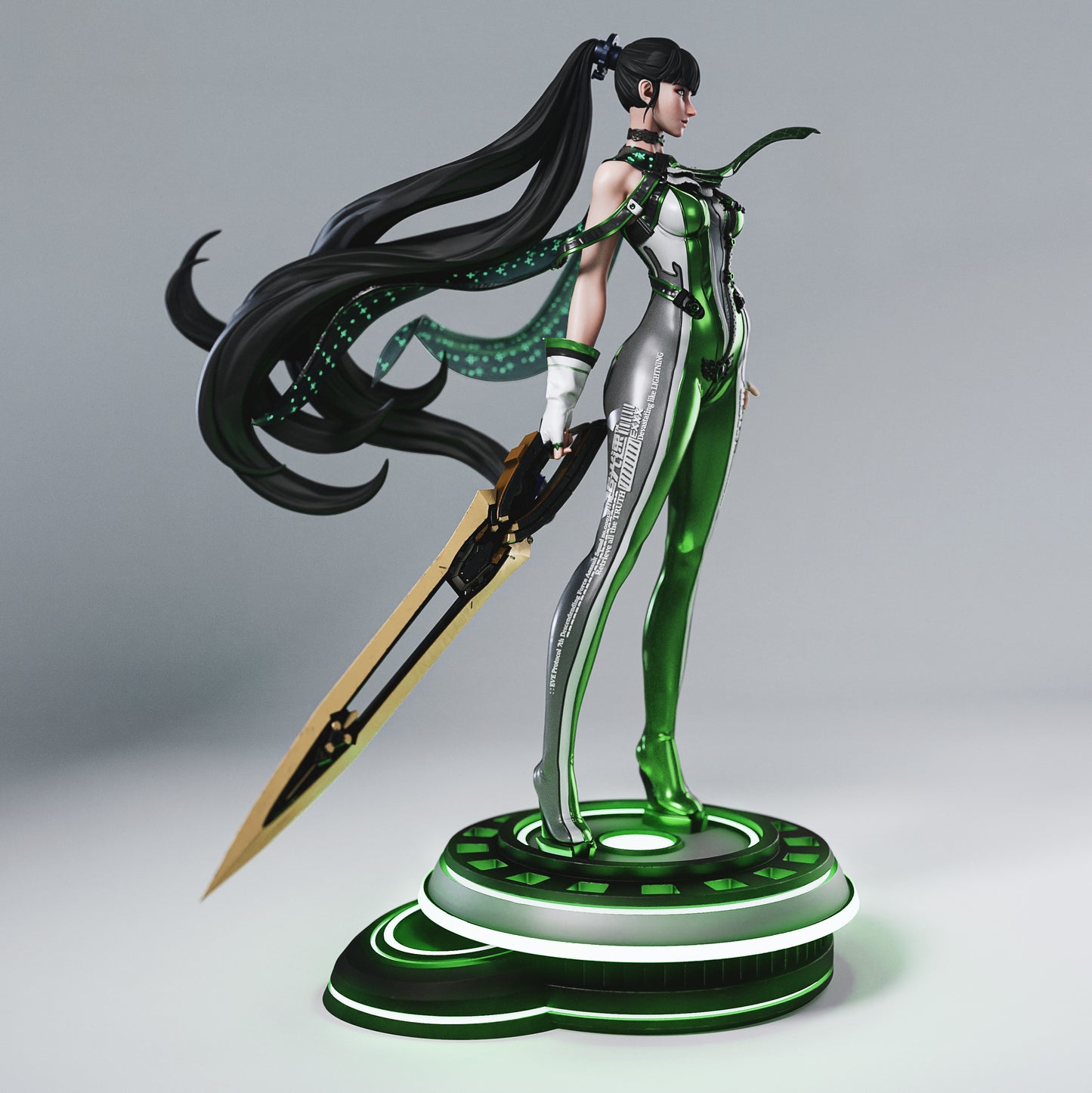 Eve (Stellar Blade) - 3D Printed Model Kit - 1:6 Scale