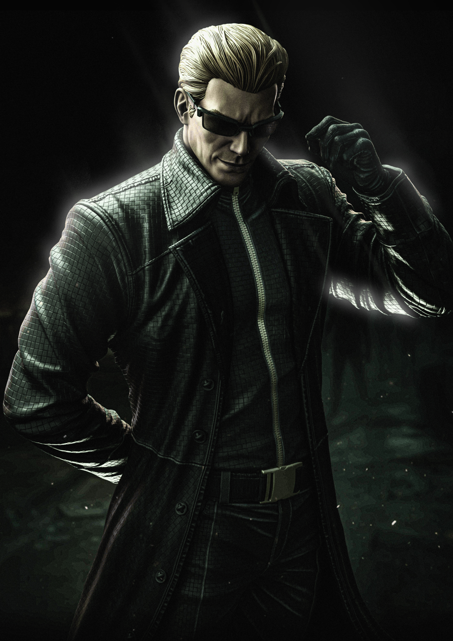 Albert Wesker - 3D printed Model kit 9 and 6 Scale