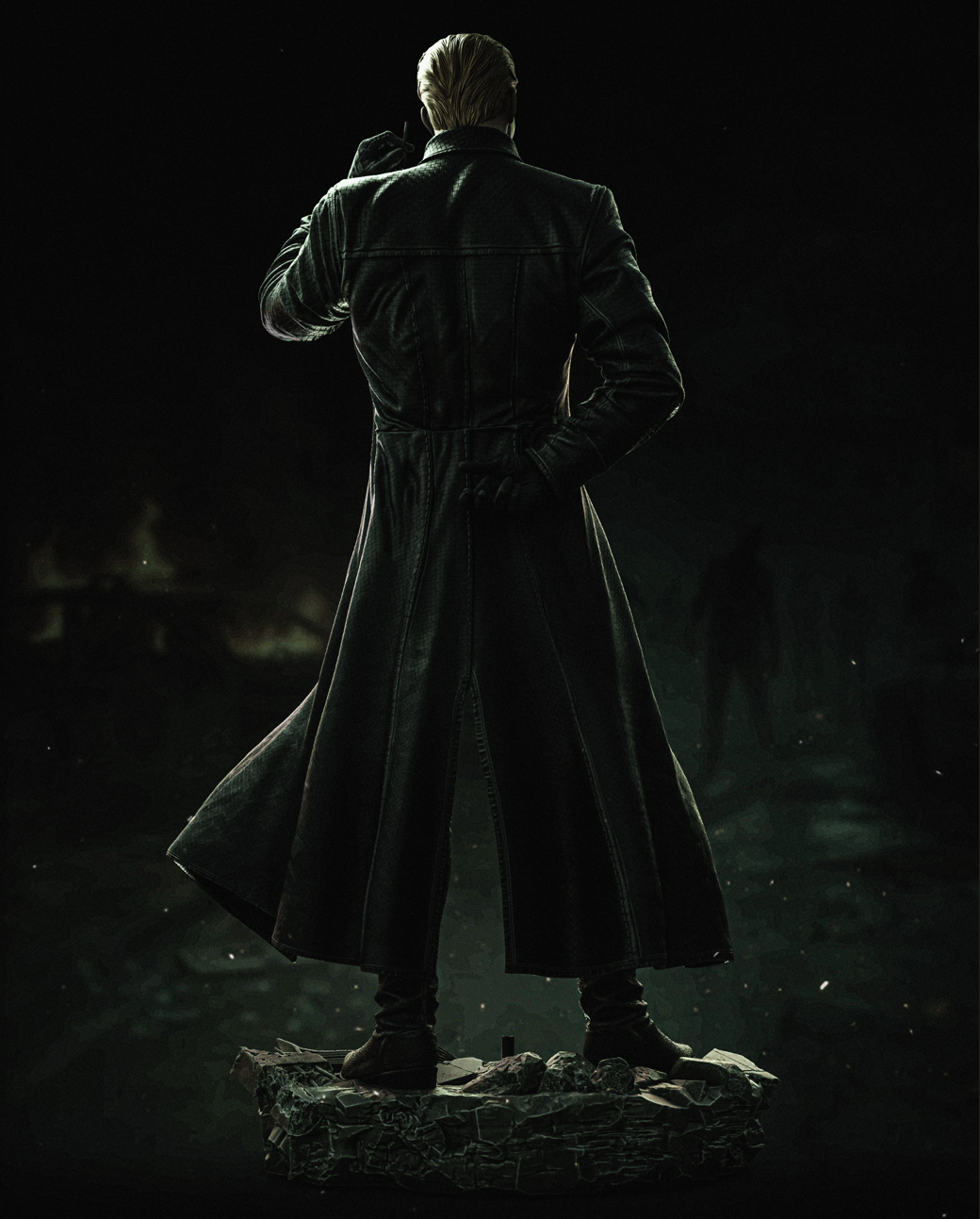 Albert Wesker - 3D printed Model kit 9 and 6 Scale