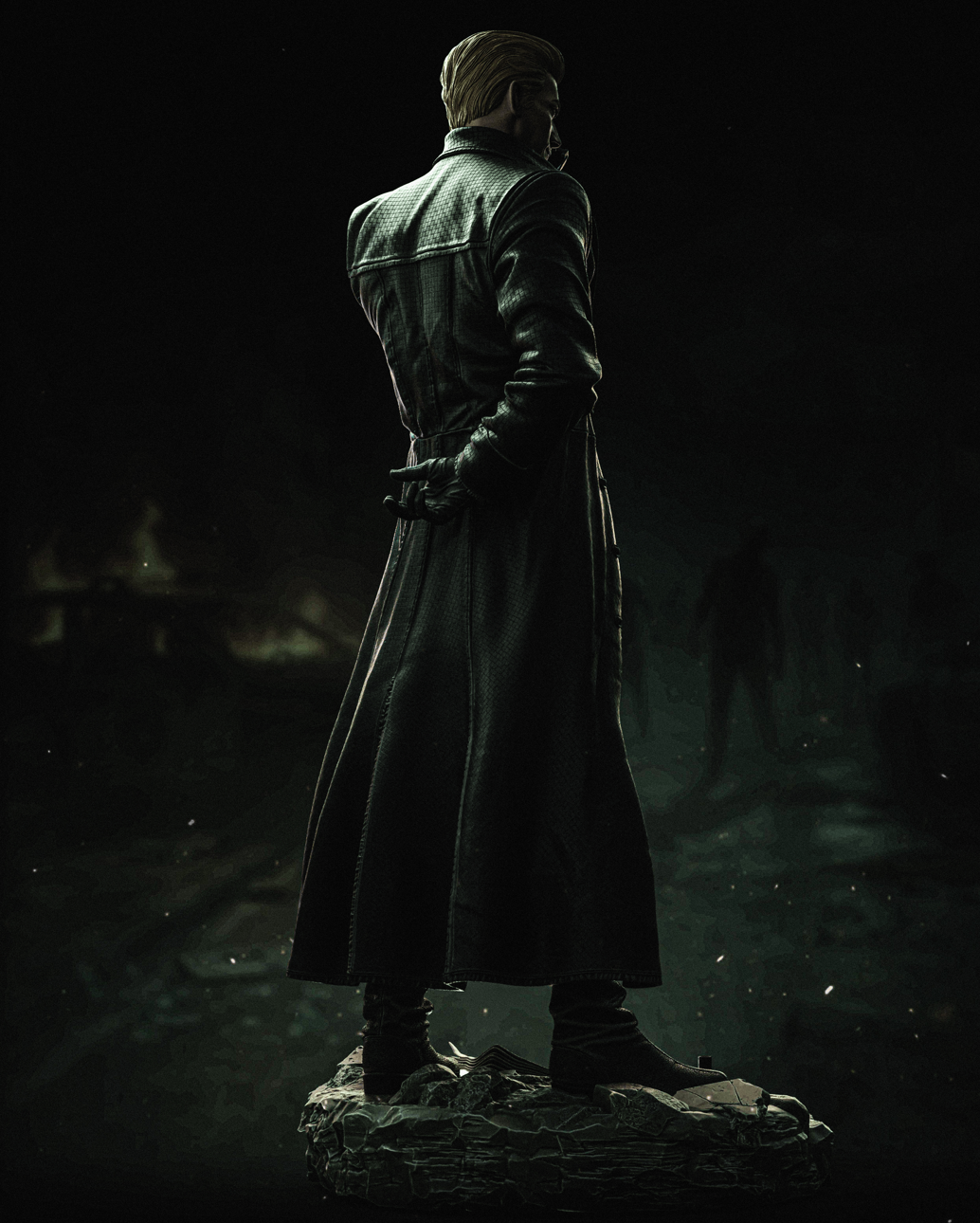 Albert Wesker - 3D printed Model kit 9 and 6 Scale