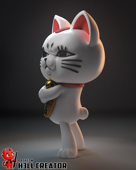 Momo Ayase (DanDaDan) 3d Printed Model Kit - 1:12