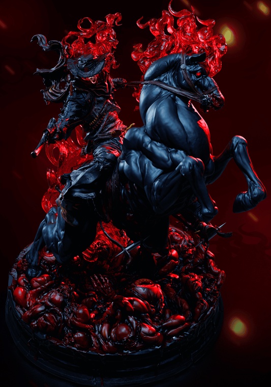 Carter Slade (Ghost Rider) - 3D Printed Model Kit - 1:6 scale (Fan Art)