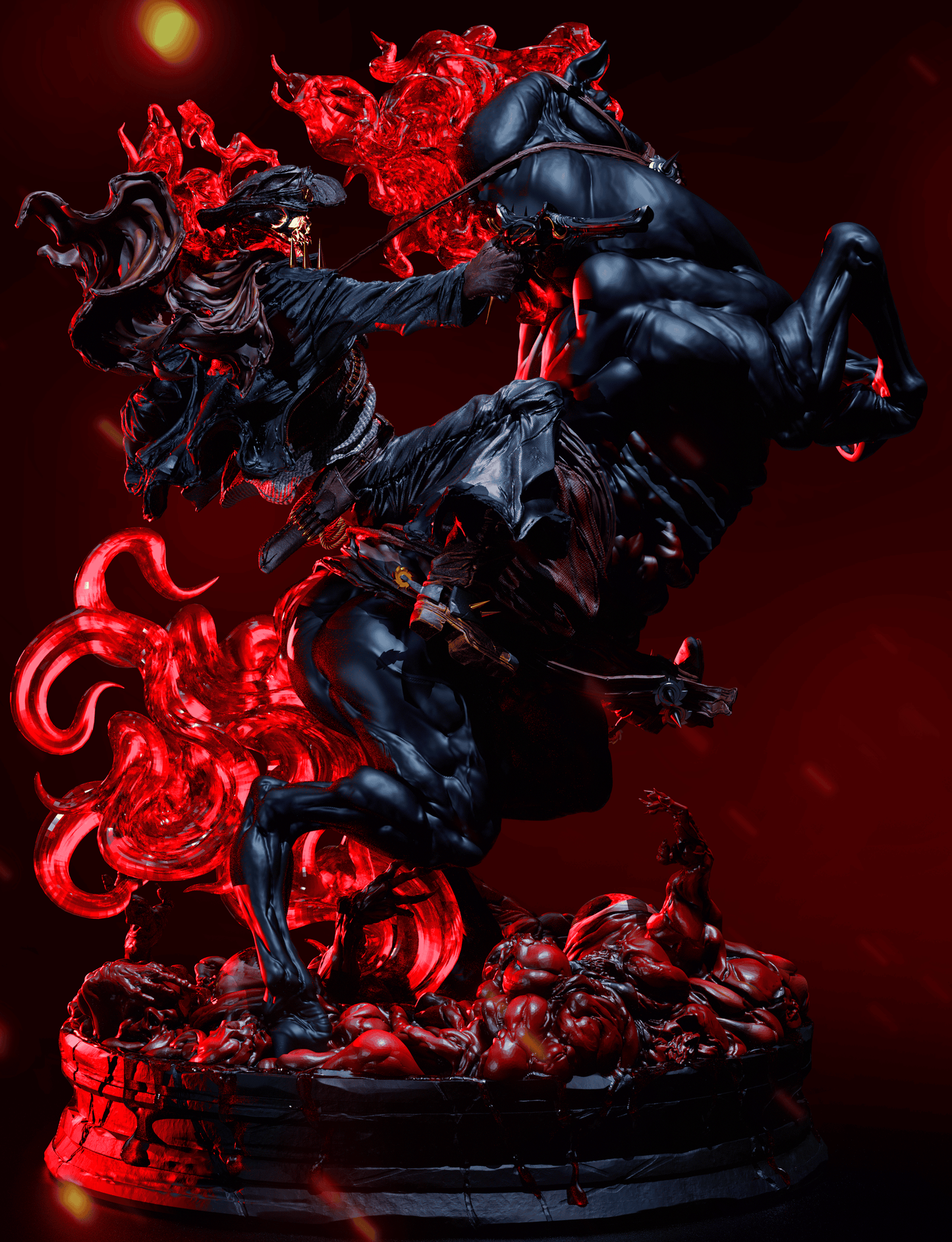 Carter Slade (Ghost Rider) - 3D Printed Model Kit - 1:6 scale (Fan Art)