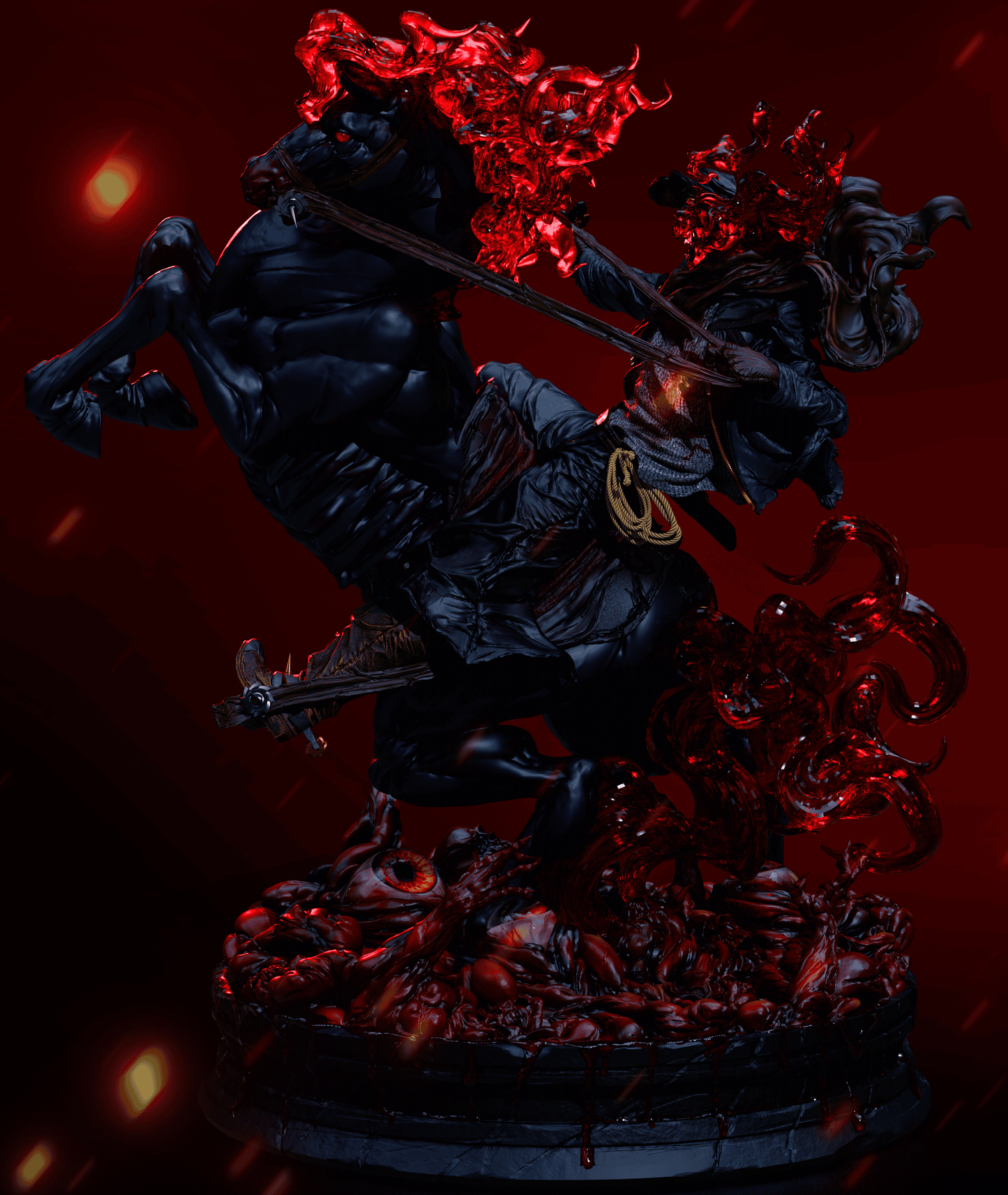 Carter Slade (Ghost Rider) - 3D Printed Model Kit - 1:6 scale (Fan Art)
