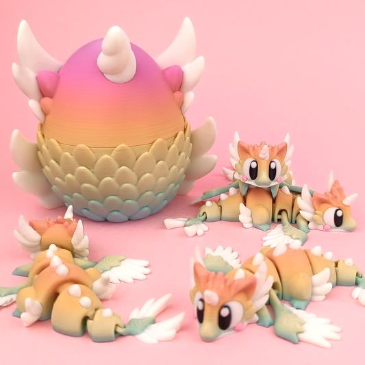 Celestial Egg and Flexi Dragon