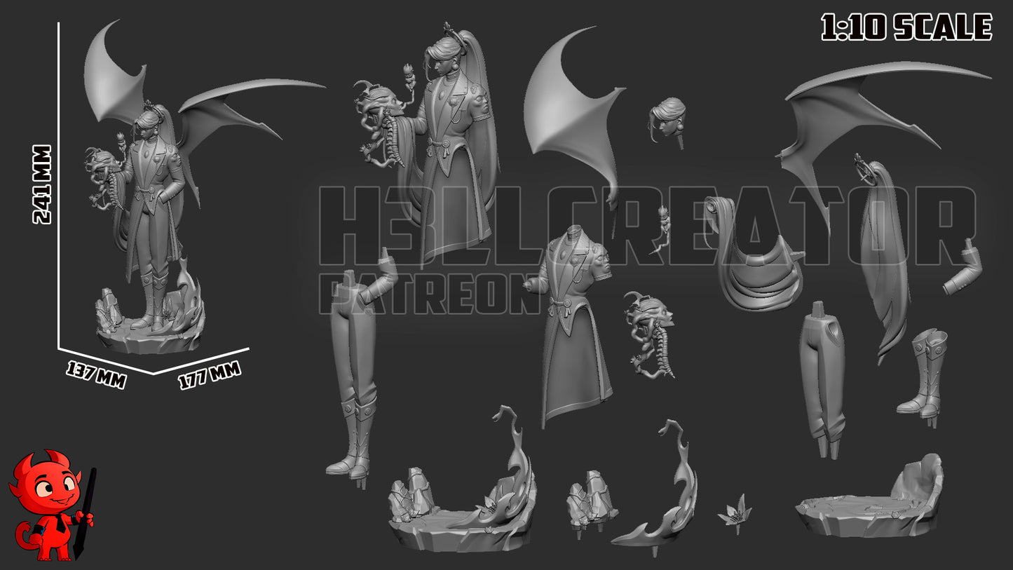 Chaos (Hades II) - 3D Printed Fan Art Model Kit
