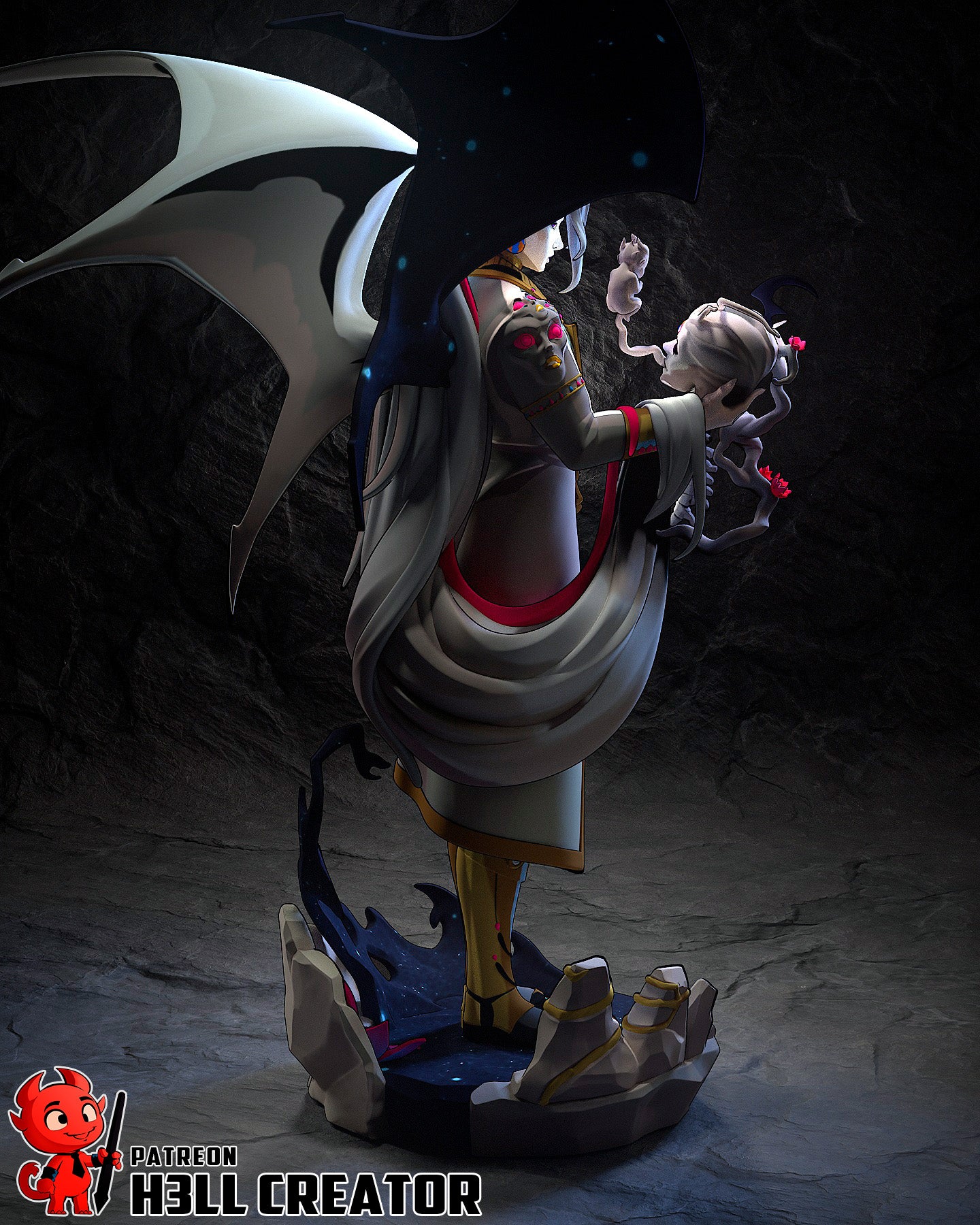 Chaos (Hades II) - 3D Printed Fan Art Model Kit