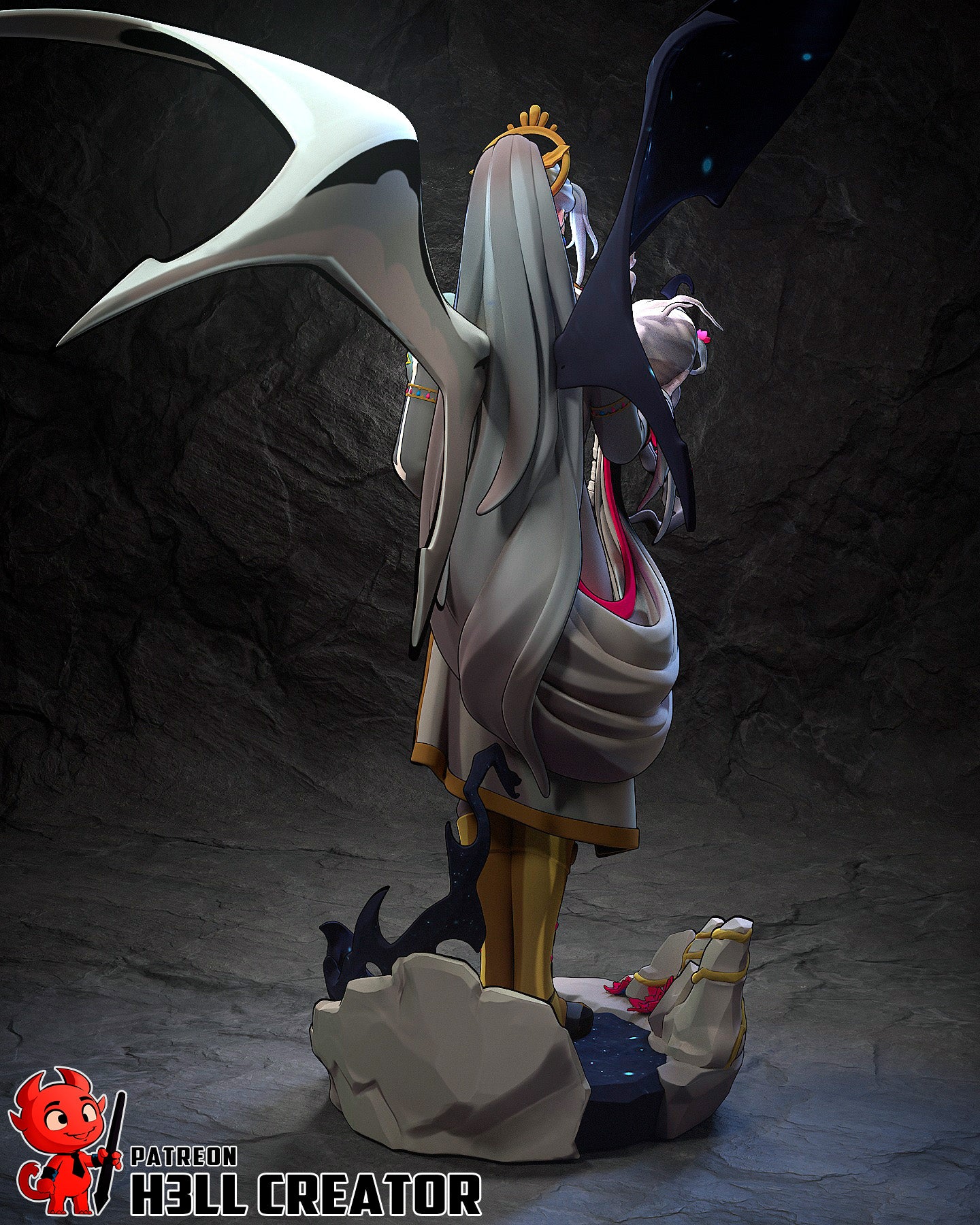 Chaos (Hades II) - 3D Printed Fan Art Model Kit
