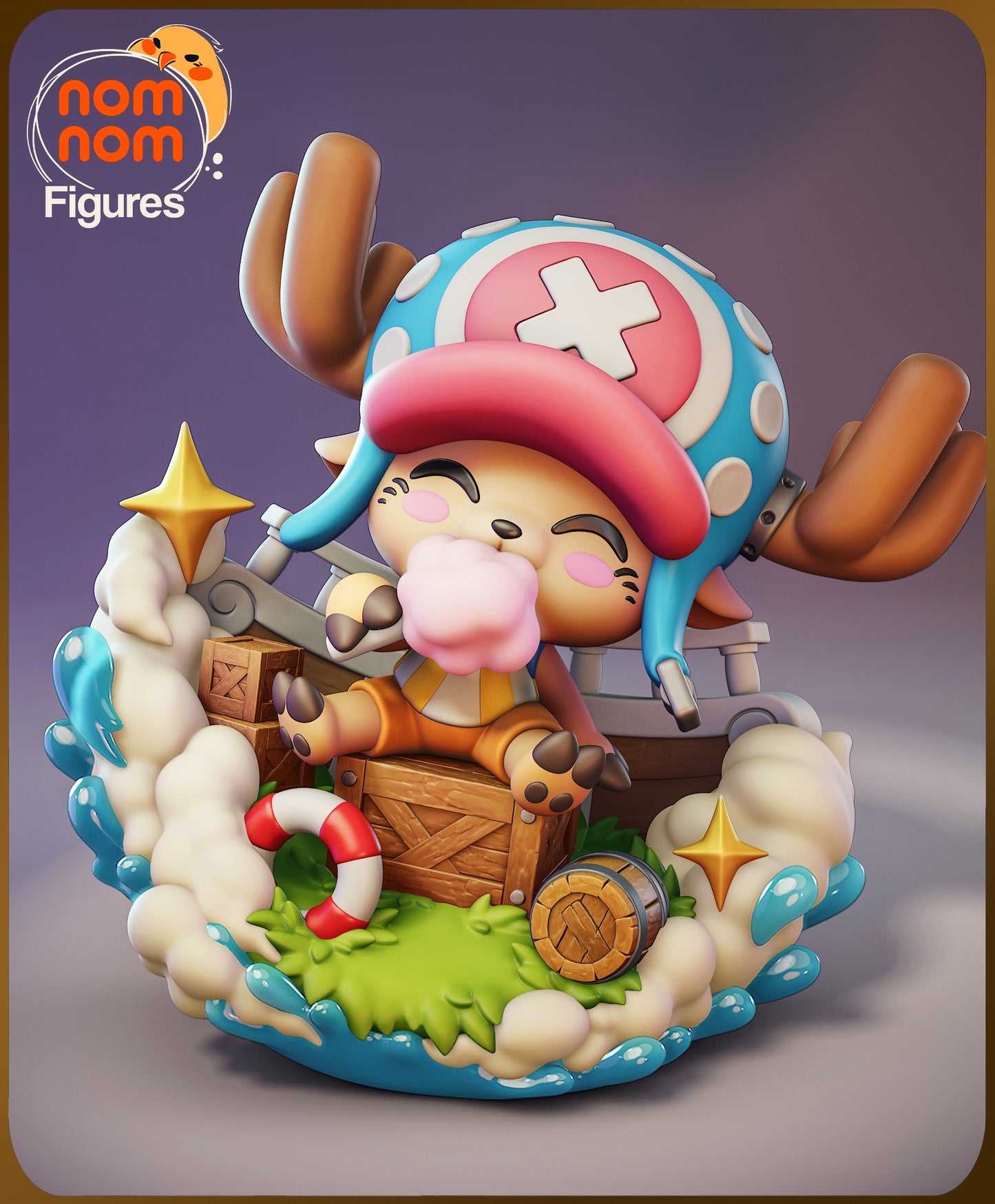 Tony Tony Chopper (Fan Art) - 3D Printed Model Kit