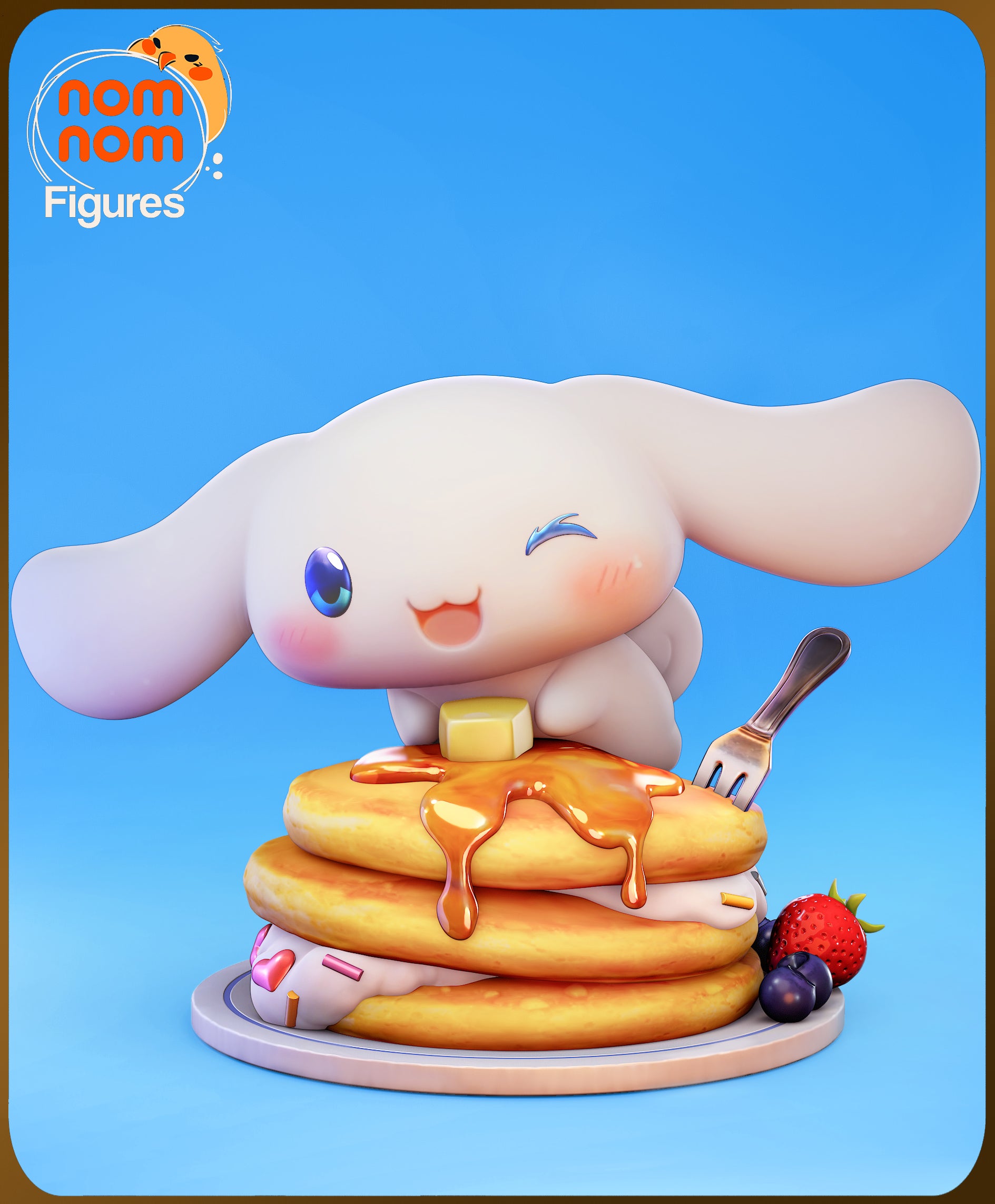 Cinnamoroll (Hello Kitty) 3d Printed Chibi Model Kit – ModelShack