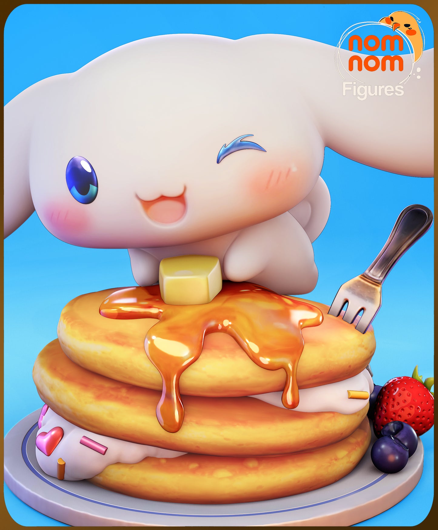 Cinnamoroll (Hello Kitty) 3d Printed Chibi Model Kit