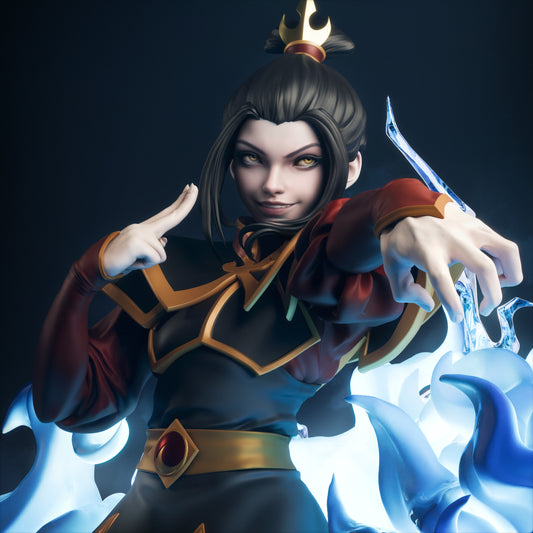 Azula (Avatar Last Airbender) - Fan Art - 3D Print Model Kit - 1:6