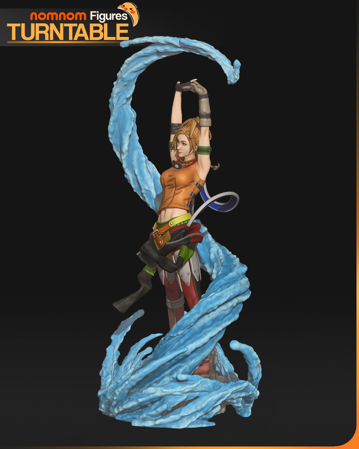 Rikku (Final Fantasy) 3d Printed Model Kit