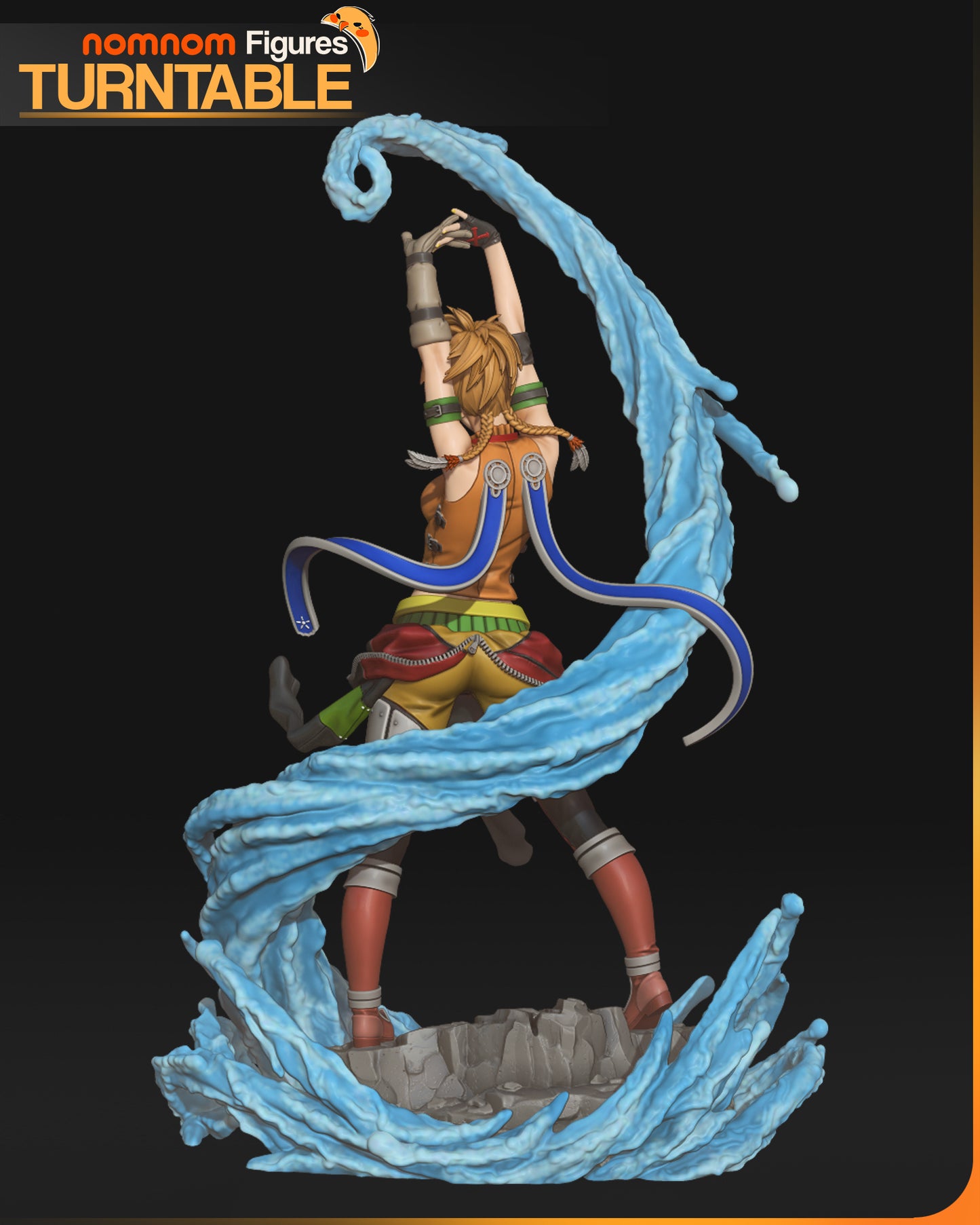 Rikku (Final Fantasy) 3d Printed Model Kit