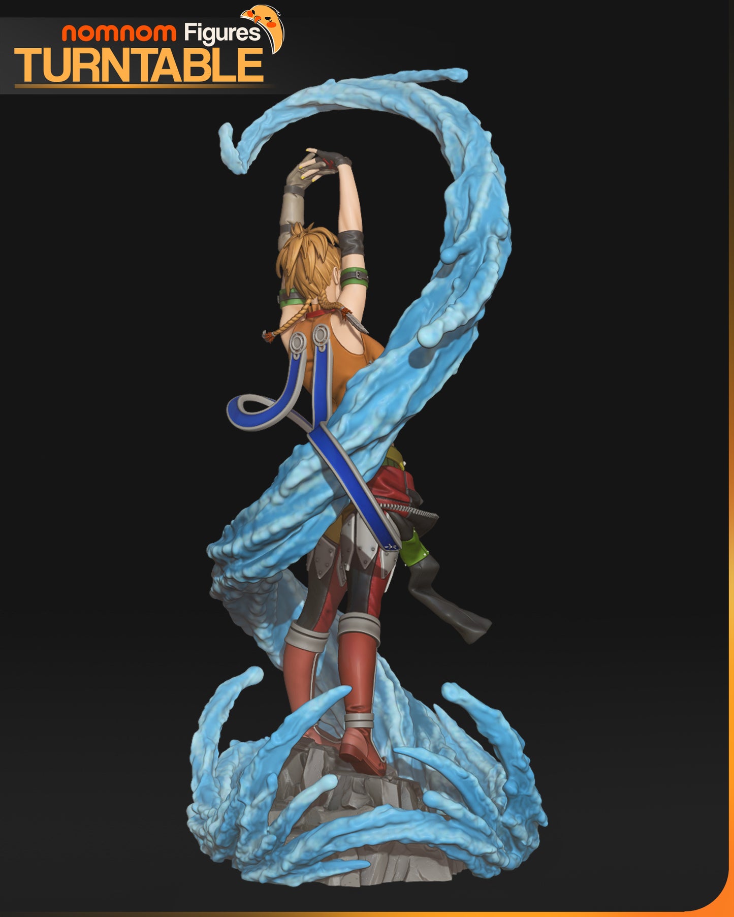 Rikku (Final Fantasy) 3d Printed Model Kit