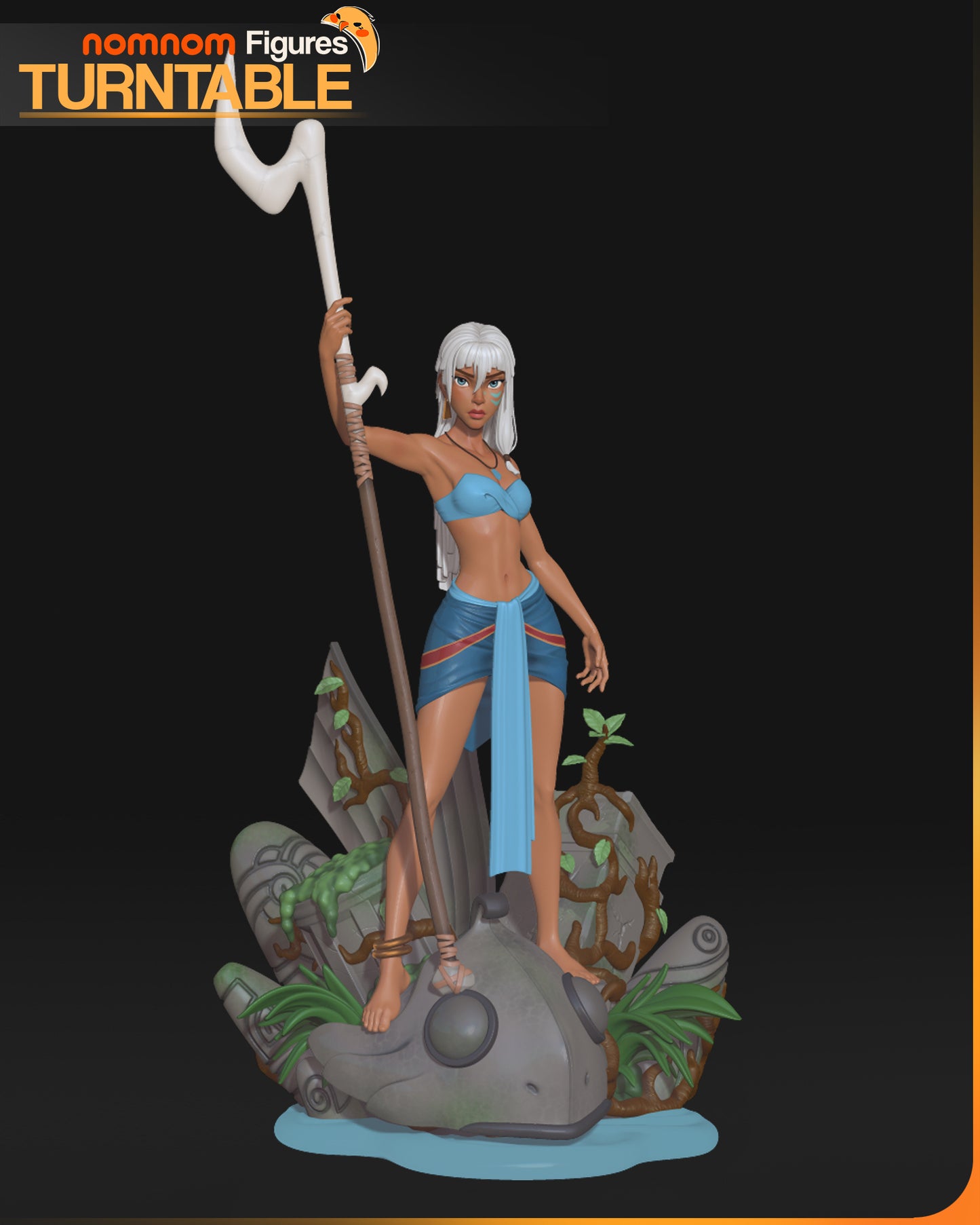 Kida (Atlantis) 3d Printed Model Kit