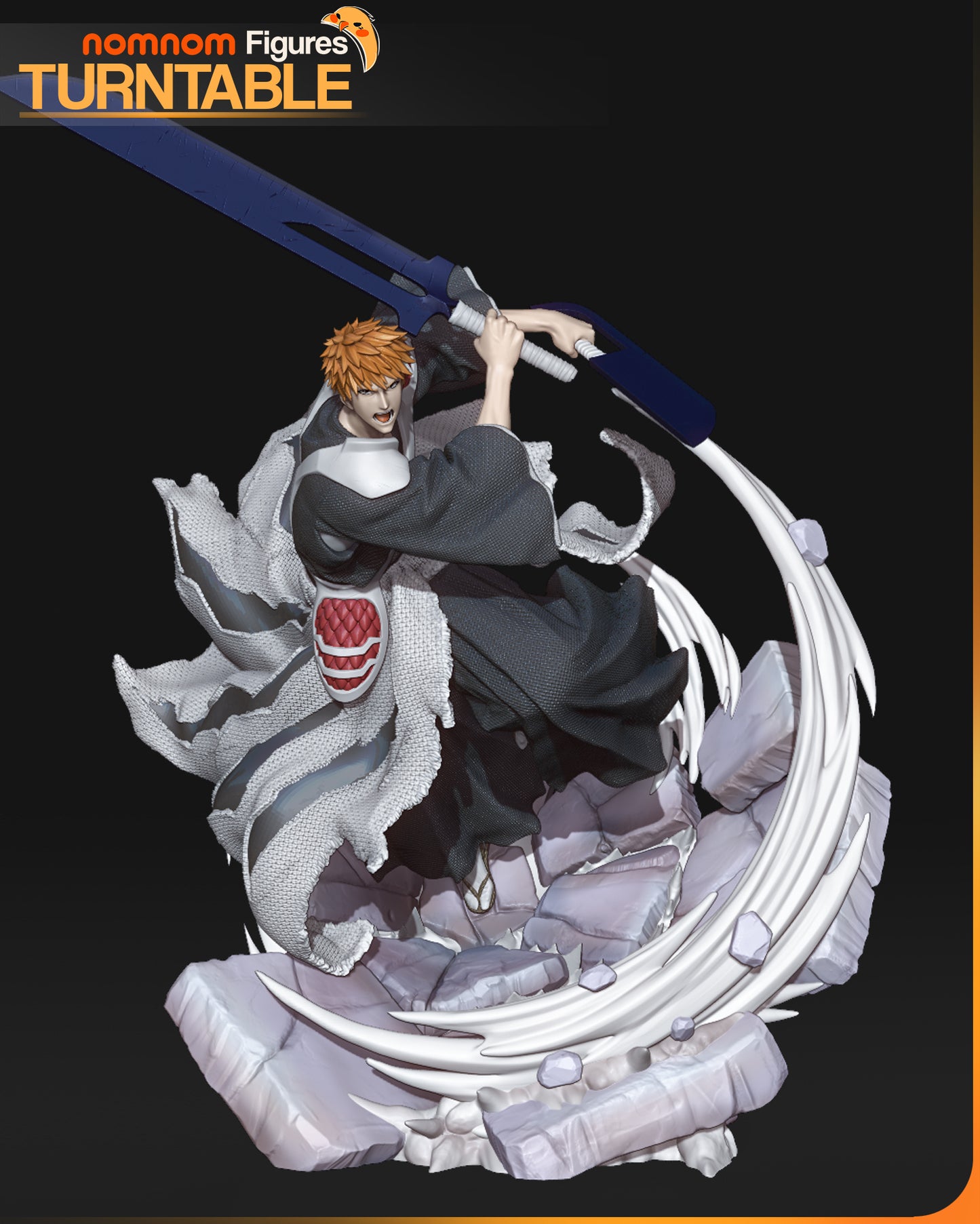 Ichigo Kurosaki (Bleach) 3d Printed Model Kit