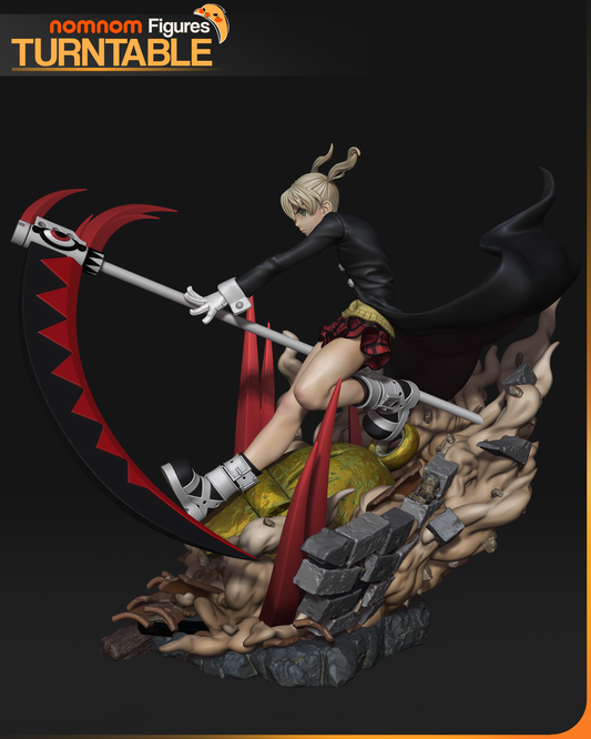 Maka - Soul Eater 3d Printed Statue 10 Scale