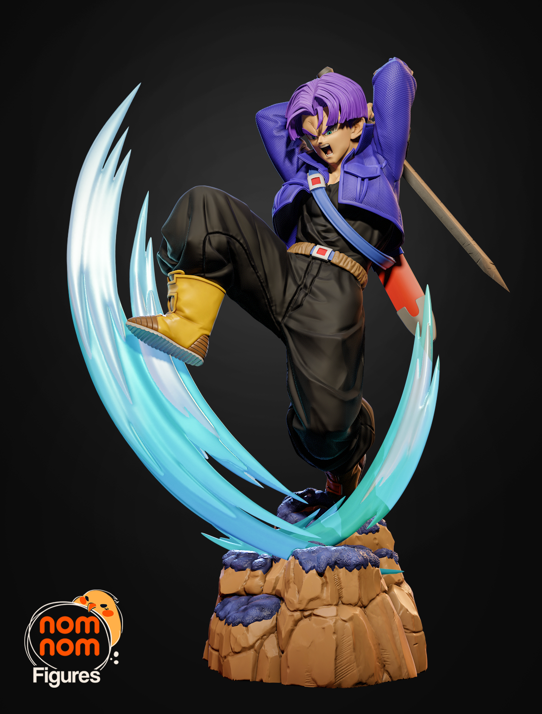Trunks - Dragopn Ball Z - 3D Printed Model Kit