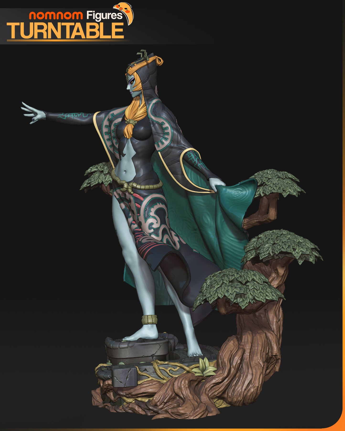 Midna (Legend of Zelda) 3d Printed Model Kit