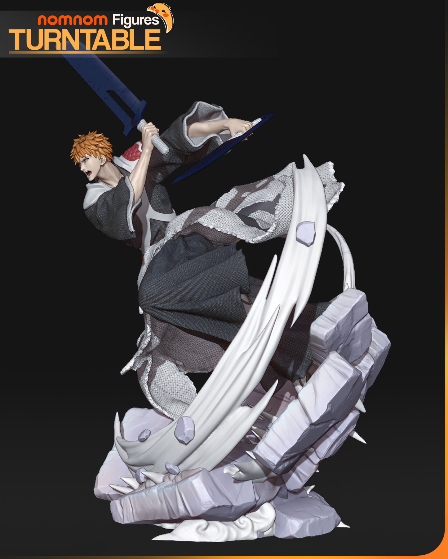 Ichigo Kurosaki (Bleach) 3d Printed Model Kit