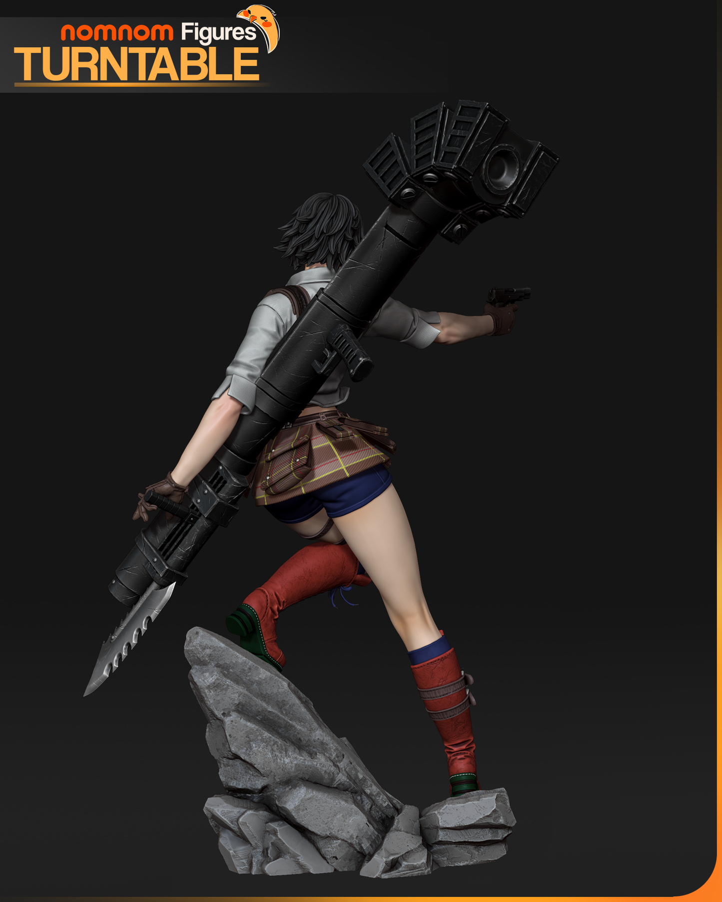 Lady - Devil May Cry - 3D Printed Statue Model Kit