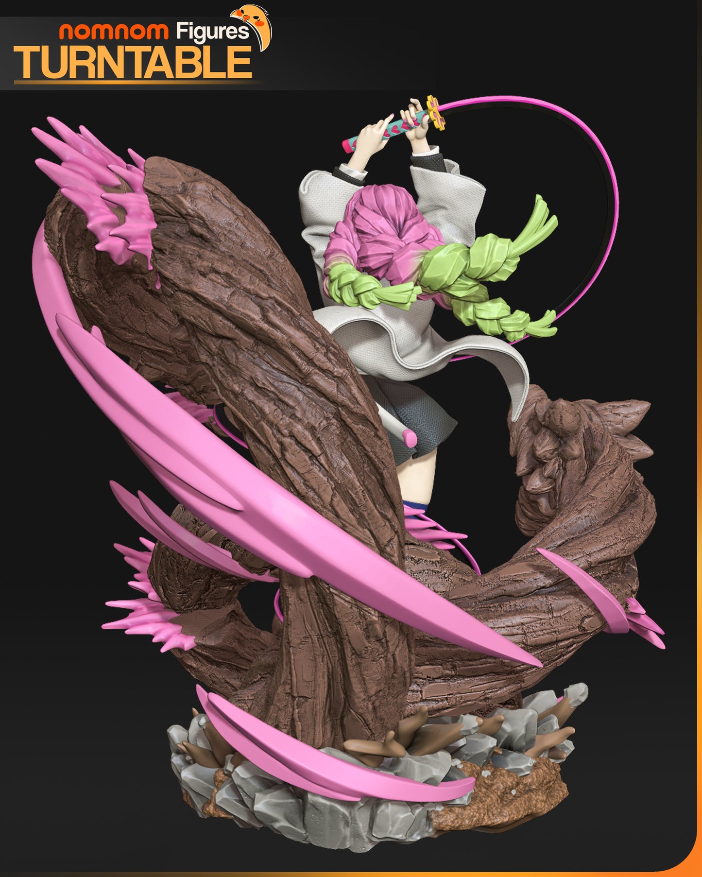 Mitsuri (Demon Slayer) 3d Printed Model Kit