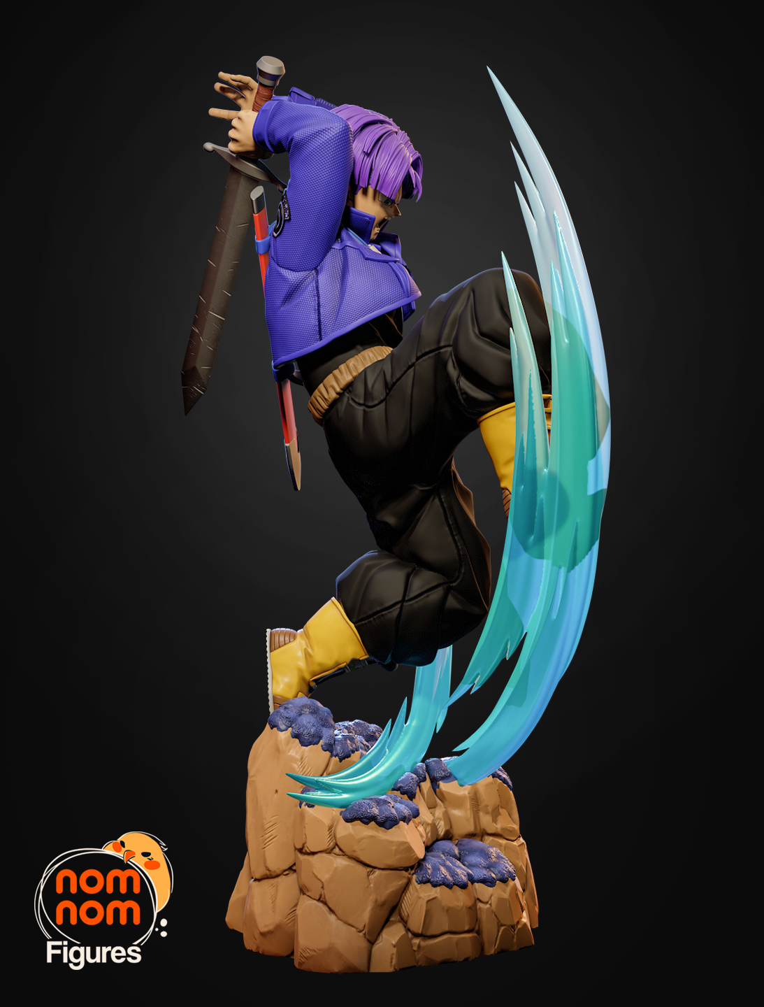 Trunks - Dragopn Ball Z - 3D Printed Model Kit